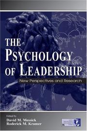 Cover of: The Psychology of Leadership | 