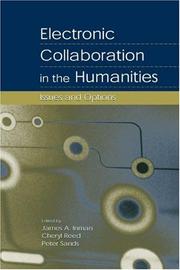 Cover of: Electronic Collaboration in the Humanities by James A. Inman