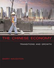 Cover of: The Chinese Economy by Barry Naughton