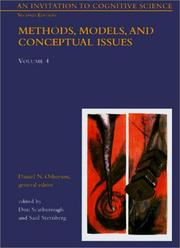 Cover of: An Invitation to Cognitive Science: Vol. 4: Methods, Models, and Conceptual Issues