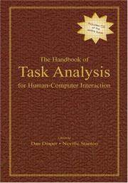 Cover of: The Handbook of Task Analysis for Human-Computer Interaction