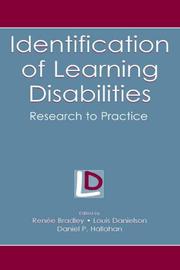 Cover of: Identification of Learning Disabilities | 