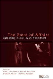 Cover of: The State of Affairs: Explorations in infidelity and Commitment (Lea's Series on Personal Relationships)