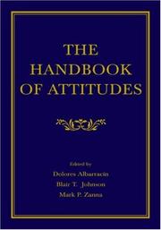 Cover of: Handbook of Attitudes by 