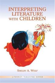 Cover of: Interpreting Literature With Children (Literacy Teaching Series)