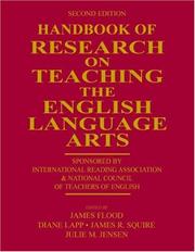 Cover of: Handbook of Research on Teaching the English Language Arts, Second Edition by 