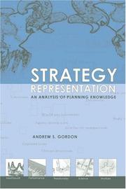 Cover of: Strategy Representation: An Analysis of Planning Knowledge