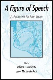 Cover of: A figure of speech: a festschrift for John Laver