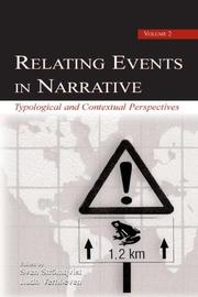 Cover of: Relating Events in Narrative, Volume 2 by 