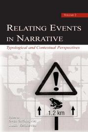 Cover of: Relating Events in Narrative, Volume 2: Typological and Contextual Perspectives