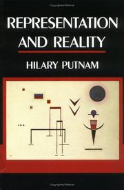 Cover of: Representation and Reality (Representation and Mind) by Hilary Putnam