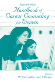 Cover of: Handbook of career counseling for women by edited by W. Bruce Walsh, Mary Heppner.