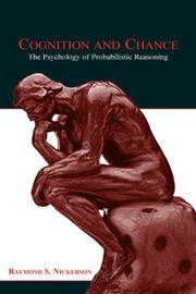 Cover of: Cognition and Chance: The Psychology of Probabilistic Reasoning
