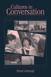 Cover of: Cultures in conversation