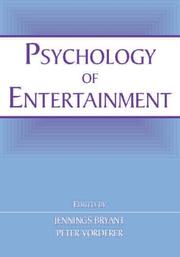Cover of: Psychology of entertainment