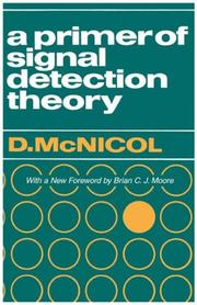 A primer of signal detection theory