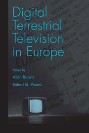 Cover of: Digital Terrestrial Television in Europe
