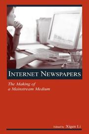 Cover of: Internet Newspapers | Xigen Li