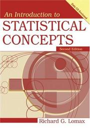 Cover of: An Introduction to Statistical Concepts