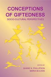 Cover of: Conceptions of Giftedness by 