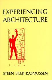 Cover of: Experiencing Architecture