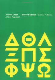 Ancient Greek by Carl A. P. Ruck