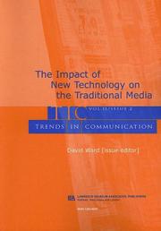 Cover of: Impact of New Technology on the Traditional Media: A Special Issue of trends in Communication (Trends in Communication)