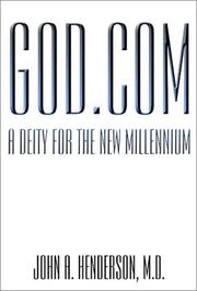 Cover of: GOD.com by John A. Henderson