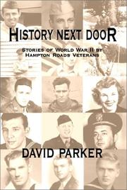 Cover of: History Next Door: Stories of World War II by Hampton Roads Veterans