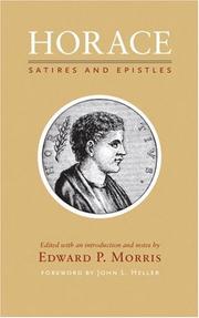 Cover of: HORACE: SATIRES AND EPISTLES