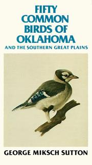 Cover of: Fifty Common Birds of Oklahoma and the Great Southern Plains