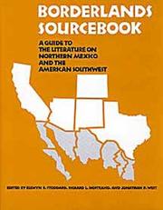 Cover of: Borderlands sourcebook by edited by Ellwyn R. Stoddard, Richard L. Nostrand, and Jonathan P. West.
