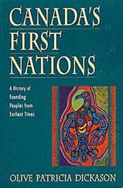 Cover of: Canada's first nations by Olive Patricia Dickason