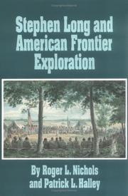 Cover of: Stephen Long and American frontier exploration