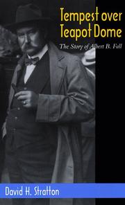 Cover of: Tempest over Teapot Dome: the story of Albert B. Fall