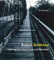 Cover of: Robert Smithson: Learning from New Jersey and Elsewhere