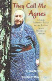 Cover of: They Call Me Agnes by Fred W. Voget, Mary K. Mee
