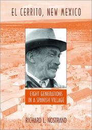 Cover of: El Cerrito, New Mexico: eight generations in a Spanish village