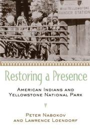 Cover of: Restoring a Presence by Peter Nabokov, Lawrence Loendorf