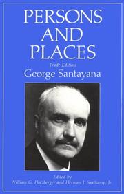 The works of George Santayana by George Santayana