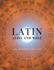 Cover of: Latin Alive and Well by P. L. Chambers