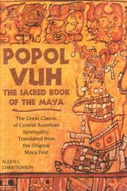 Cover of: Popol Vuh: The Sacred Book of the Maya  by Allen J. Christenson