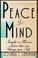 Cover of: Peace of mind