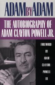 Cover of: Adam by Adam by Adam Clayton Powell