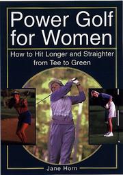 Cover of: Power Golf for Women by Jane Horn