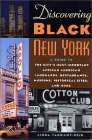 Cover of: Discovering Black New York by Linda Tarrant-Reid