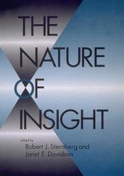 Cover of: The Nature of Insight (Bradford Books)