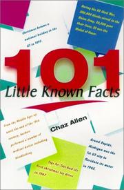 Cover of: 101 little known facts, with Dale Robertson by Chaz Allen, Chaz Allen