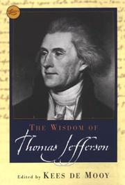 Cover of: The wisdom of Thomas Jefferson