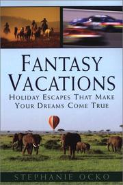 Cover of: Fantasy vacations by Stephanie Ocko
